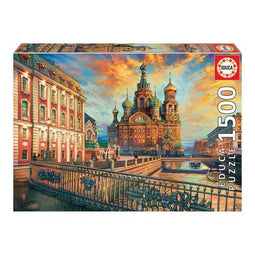 Puzzel Educa San Petesburgo (1 Stuks) (1500 pcs)