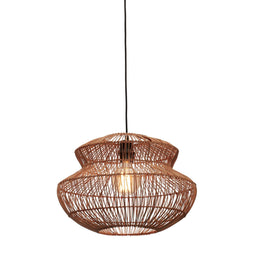 Hanging Lamp Zanzibar Rattan/round Dia.40xh.30cm - Natural