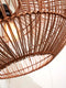 Hanging Lamp Zanzibar Rattan/round Dia.40xh.30cm - Natural
