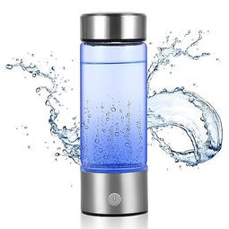 Draagbare Hydrogen Waterfles – Oplaadbaar - Verbeter je Waterkwaliteit in 3 Minuten