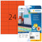 HERMA - Etiket 4467 70x37mm verwijderbaar rood 480 stuks