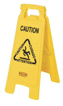 Rubbermaid - Waarschuwingsbord wet floor caution 67x28x4cm geel