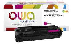 OWA - Tonercartridge owa hp cf543x rood