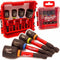 Milwaukee 4932492445 SHOCKWAVE Impact Duty 4-delige Magnetische slagdoppenset - Ø 7-13mm - Gen II