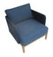Kolbe Armchair (000314) - Steel Navy Blue