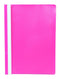 Quantore - Snelhechter A4 PP roze | Doos a 10 stuk | 100 stuks