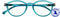 I Need You - Leesbril i need you +1.00dpt tropic turquoise