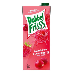 DubbelFrisss - Fruitdrank dubbelfrisss framboos zwarte bes 1500ml