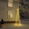 VidaXL Kegelkerstboom 108 LED's 70x180 cm warmwit