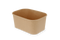 Klika - Maaltijdbak karton 1000ml Kraft | 300 stuks