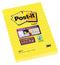 Post-it - Memoblok 660 Super Sticky 102x152 geel met lijn | 6 stuks