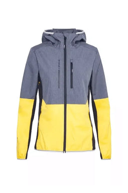 Icepeak Delli Softshell Jacket Grijs Geel Dames - 42/XL Grijs, Geel