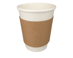 Klika - Sleeve voor koffiebekers 360cc BIO | 1000 stuks