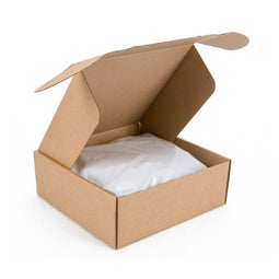 Klika - Postdoosjes met klepsluiting enkelgolf 105 x 105 x 61 mm bruin | 30 stuks