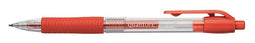 Quantore - Gelschrijver grip drukknop 0.7mm rood