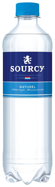 Sourcy - Water blauw petfles 500ml