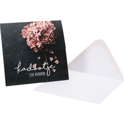 Klika - Cadeaubon | Kadootje | zwart/roze | 12 stuks