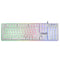 Toetsenbord Mars Gaming MK220WES RGB Wit