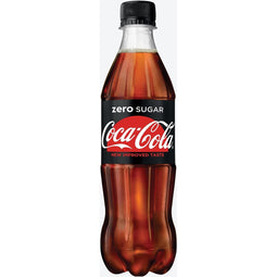 Coca Cola Company - Coca-Cola Zero frisdrank, fles van 50 cl, pak van 24 stuks