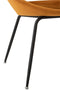 Jline Chair Round Metal/textile Ochre