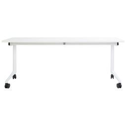 Beliani CAVI - Inklapbaar bureau - Wit - 180 x 60 cm - Staal