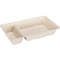 Depa® - ® Bak | Bagasse (suikerrietpulp) | A20 | snackbak | 20.5x12x3.6cm | naturel | 50 stuks