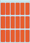 HERMA - Etiket 3652 12x34mm rood 90 stuks