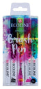 Talens - Ecoline Brush pen, etui met 5 stuks in de primaire kleuren