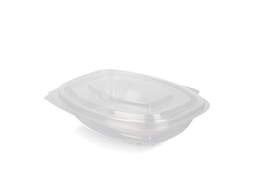 Klika - Saladebakje met klapdeksel 250 ml BIO | 50 stuks