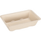 Depa® - ® Bak | Bagasse (suikerrietpulp) | A9 | snackbak | 14.5x9.7x3.6cm | naturel | 50 stuks