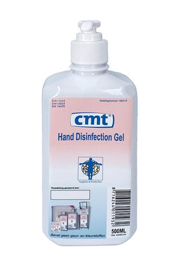 CMT - Handdesinfectie cmt systeemfles met pomp 500ml