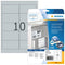 HERMA - Etiket 4223 96x50.8mm folie zilver 250 stuks