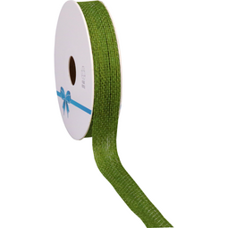 Klika - Lint | 15mm | 10m | jute | groen | 1 stuks