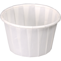 Depa® - Cup | portiecup | papier | 35ml | 1.25oz | 31mm | wit | sleeve met 250 stuks