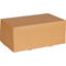 Klika - Gebaksdoos | karton | 21x14x9cm | zonder venster | bruin | 100 stuks
