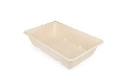 Klika - Frietbakjes A13 suikerriet Plastic- en Pfas-vrij BIO | 500 stuks