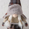Gnoom met bungelbenen - tartan