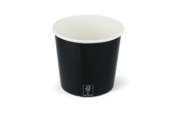 Klika - IJsbeker 360ml Ø90mm 12oz karton zwart FSC®Mix | 1000 stuks