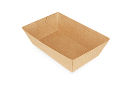 Klika - Frietbakjes A9 kraft | 1000 stuks
