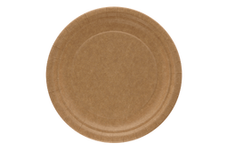 Klika - Bord Ø23cm Kraft karton BIO | 400 stuks