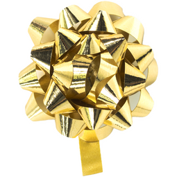 Klika - bow minibow metallic goud 25mm 75 stuks