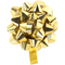 Klika - bow minibow metallic goud 25mm 75 stuks