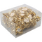 Klika - bow minibow metallic goud 25mm 75 stuks