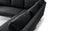 Mira Lounge Corner Set - Anthracite - Light Teak Look - Royal Blended Black 240