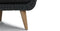 Mira Lounge Corner Set - Anthracite - Light Teak Look - Royal Blended Black 240