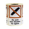 Klika - Etiketten do not use blades to open 105 x 74 mm 500 stuks per rol