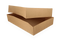 Klika - Cateringdozen kraft groot met venster 56x32x8cm BIO | 50 stuks