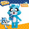 Knuffel met Geluid Mikecrack Akela 25 cm Blauw