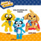 Knuffel met Geluid Mikecrack Akela 25 cm Blauw