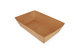 Klika - Frietbakjes A50 kraft | 1000 stuks
